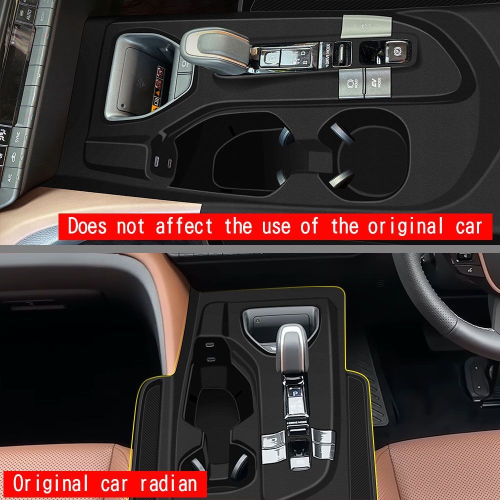 23年式トヨタ クラウン CROWN CROSSOVER 低グレード 右ハンドル シリコン製シフトパネルポケット付き 収納 保護 1点セット FFCRYSTALESIA_COM