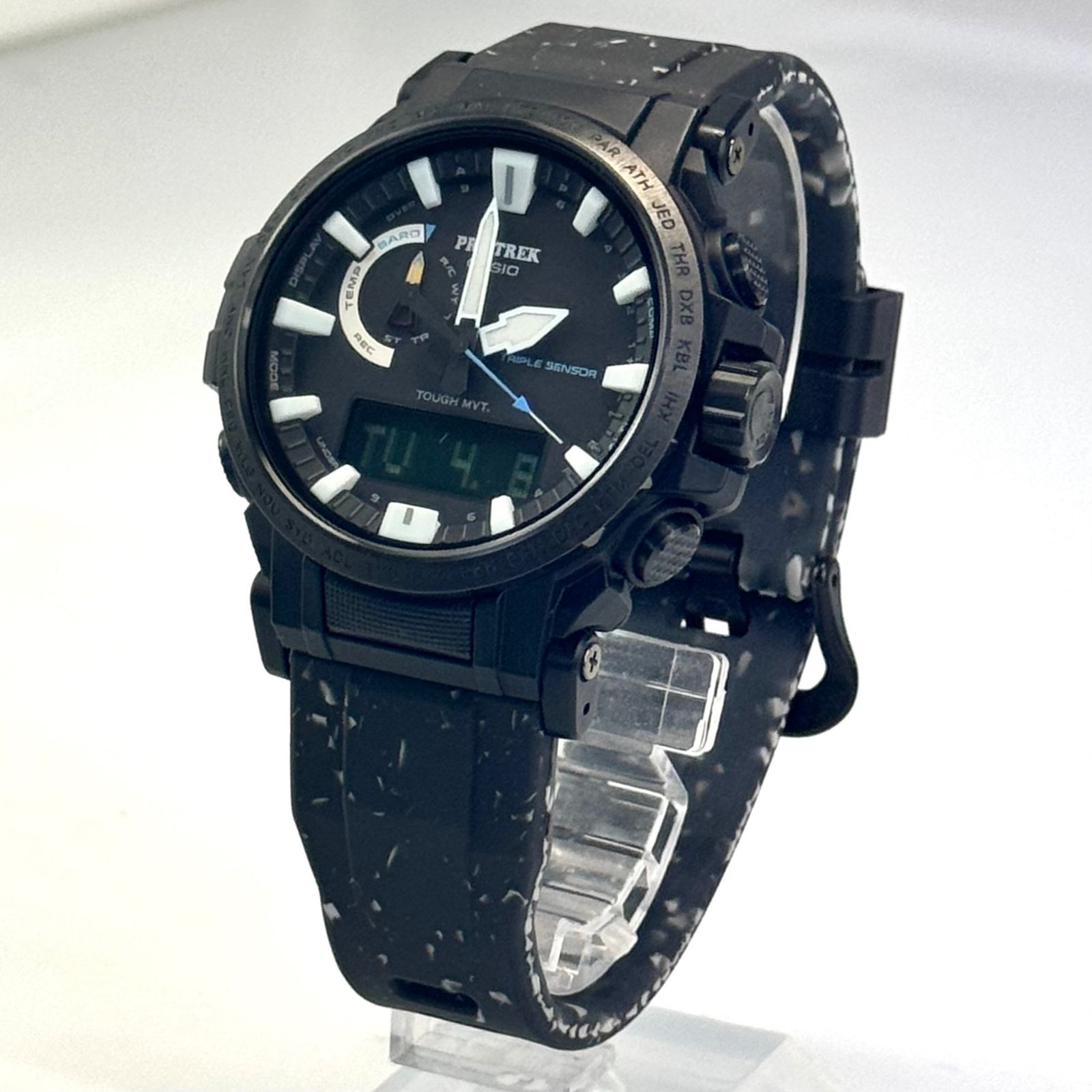 【美品】CASIOプロトレックPRW-61NJ-1JF（ブラック） 希少・美品】カシオ CASIO プロトレック クライマーライン PRW-61NJ