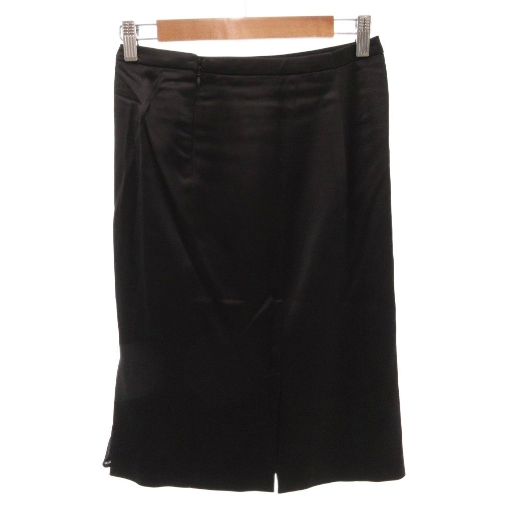 ジョルジオアルマーニ スカートスーツセットアップ フォーマル ブラック 40