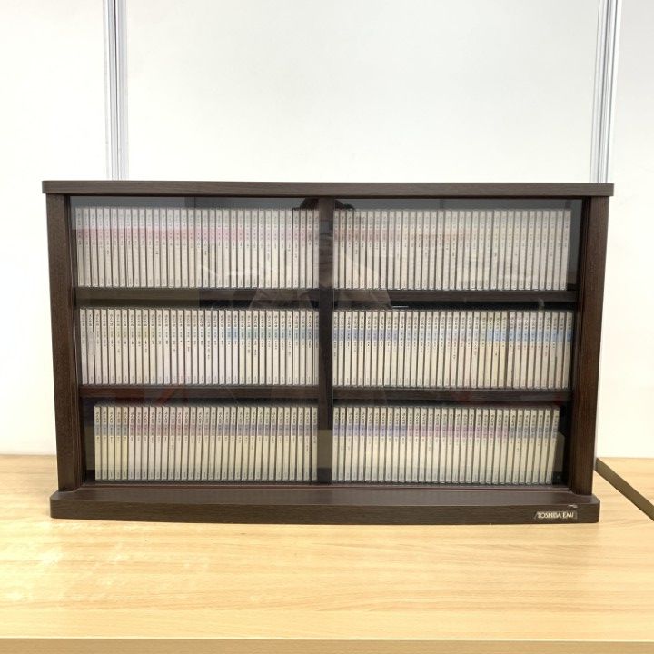 直接 源氏物語 全54帖 全17集 CD 205枚組セット|村山リウ|東芝EMI|棚付き|朗読