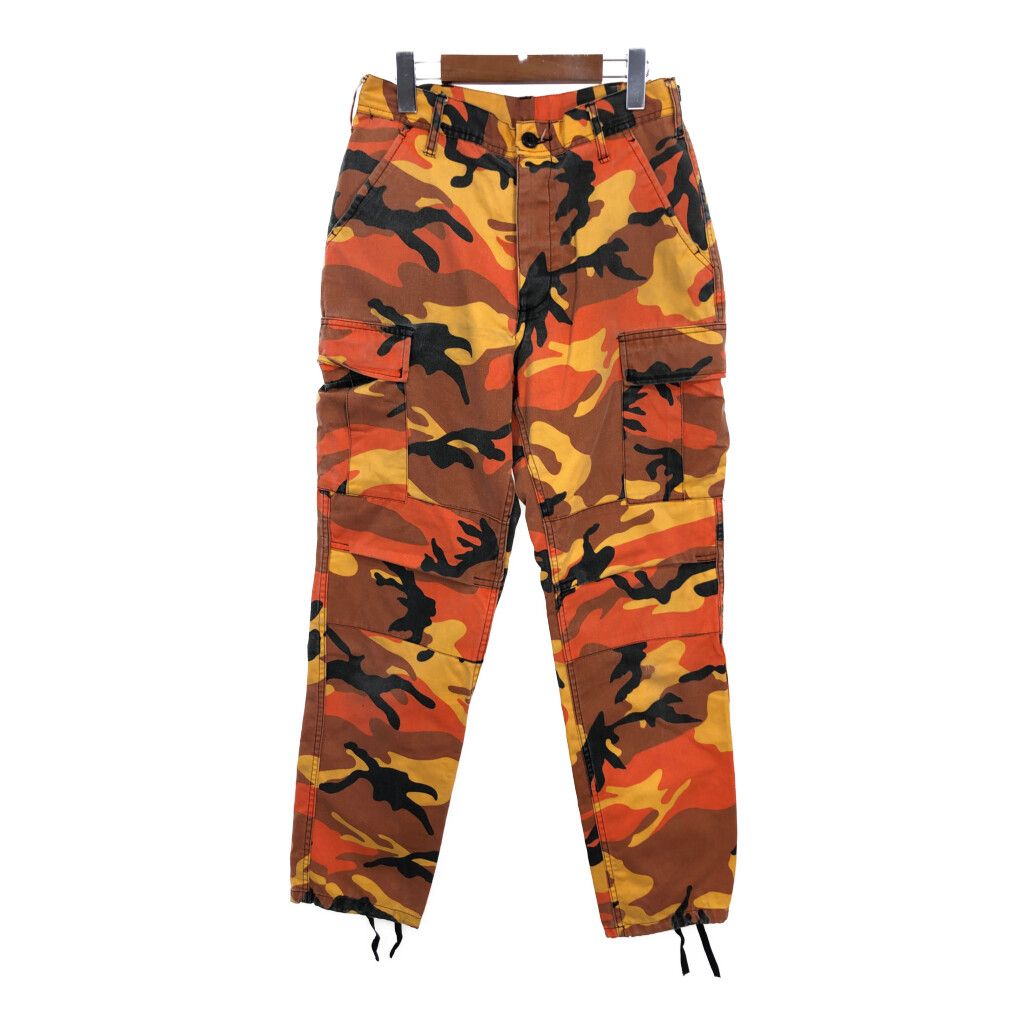 ROTHCO ロスコ BDU フィールドパンツ パンツ ミリタリー シティーカモ オレンジ (メンズ SMALL REGULAR) 中古 古着 S7011