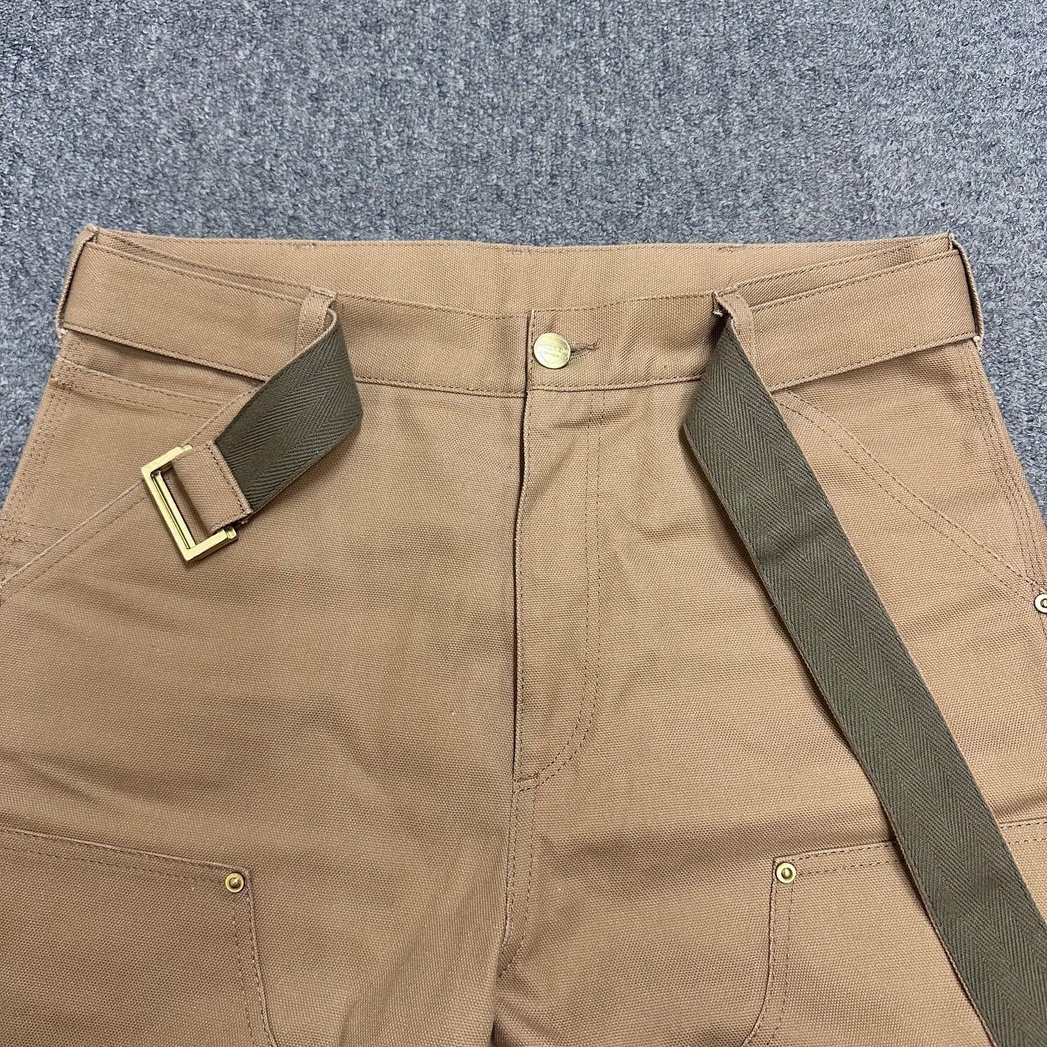 sacai×Carharttコラボショートパンツ☆新品未使用 SACAI Carhartt WIP サカイ カーハート ダック ショートパンツ