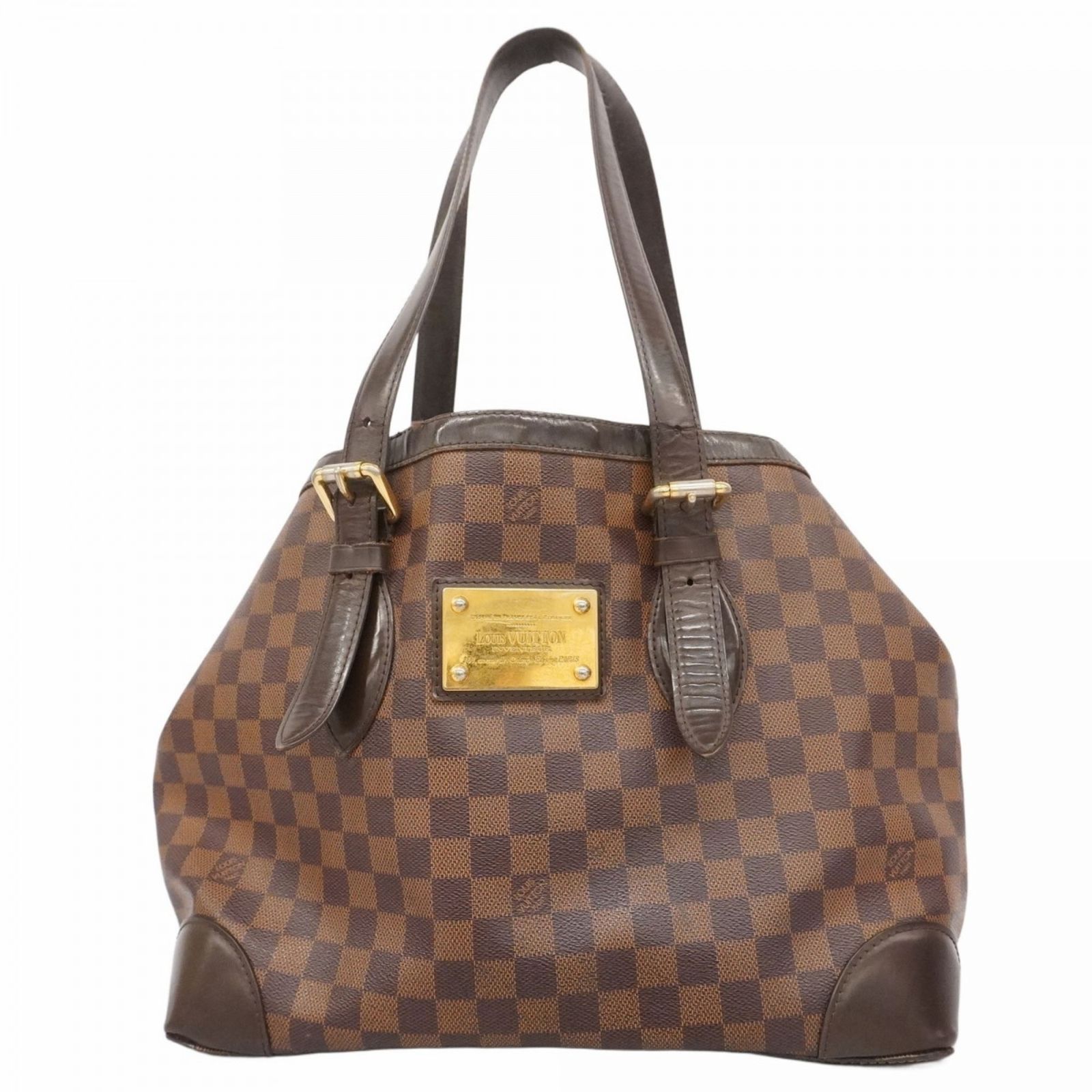 ルイ ヴィトン Louis Vuitton ルイ ヴィトン トートバッグ ダミエ ハムステッドMM N51204 エベヌレディース P1513515
