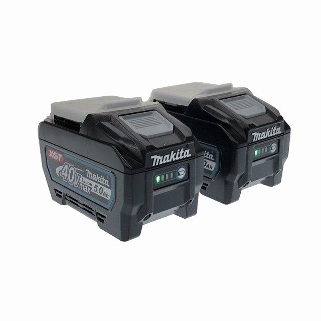 2個セット makita マキタ 40Vmax 5.0Ah 純正リチウムイオンバッテリー BL4050F LITHIUM-ION 急速 残量表示 電池 蓄電117572 HRDEVELOPMENT_JP
