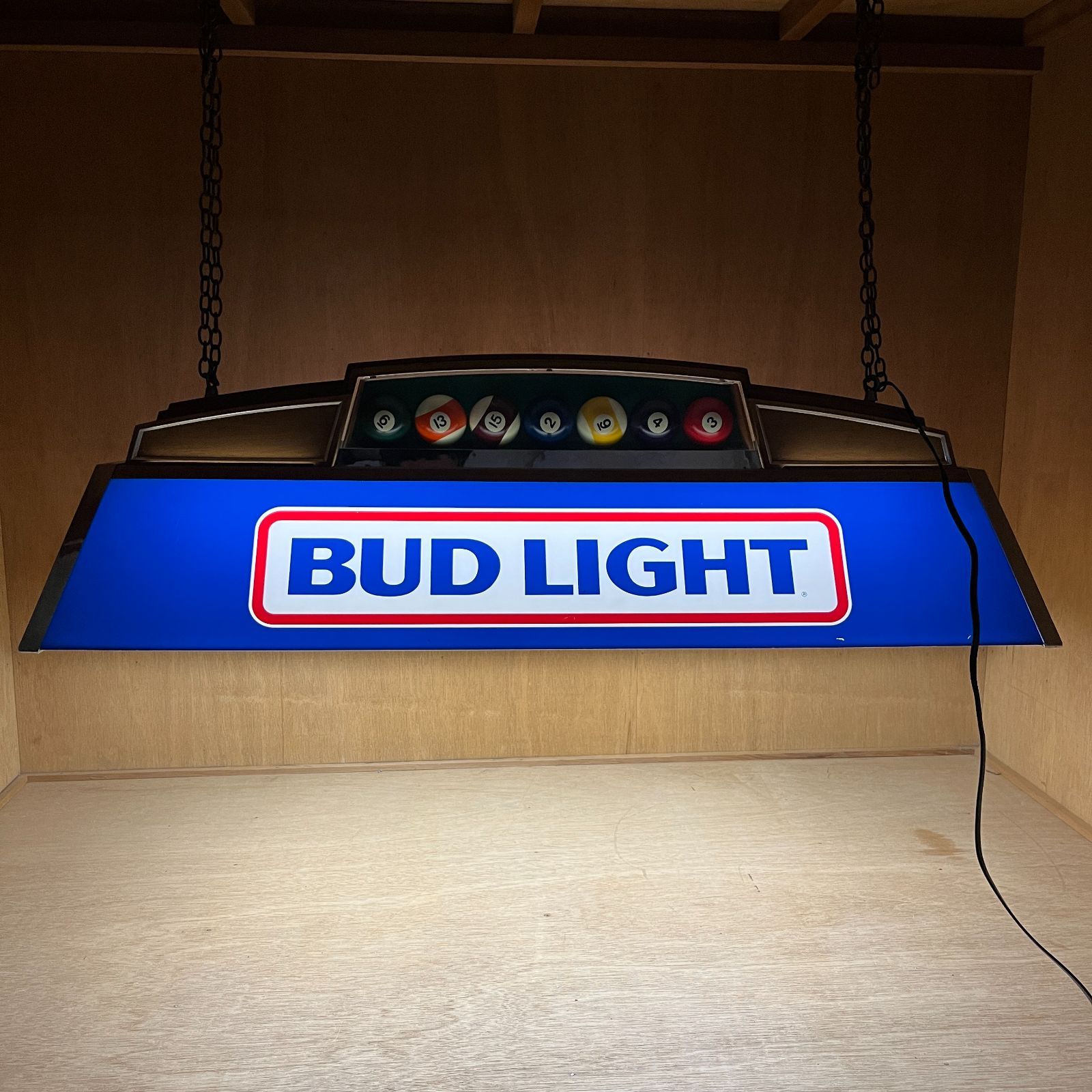 1987年 BUDLIGHT バドライト プールバーライト ヴィンテージ - 照明