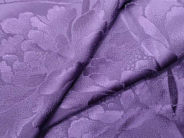 牡丹地紋 滅紫色