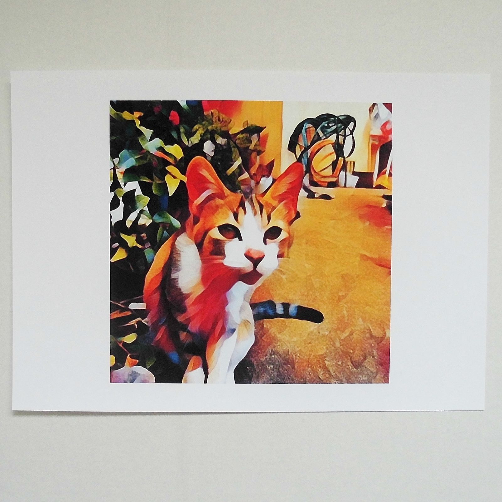 沖縄 与那城 / 琉球猫 デジタル版画 A4サイズ 22.03.04 b - メルカリ