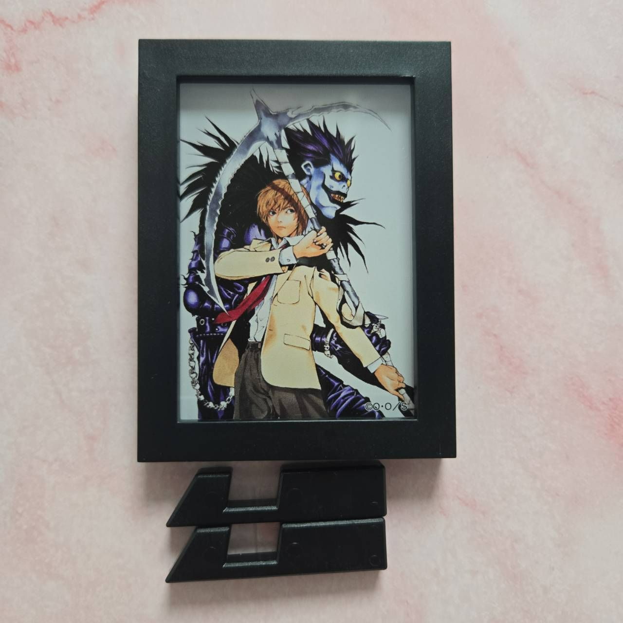 【デスノート】夜神月&Lフィギュア&リュークマグネット デスノート】夜神月&Lフィギュア&リュークマグネット デスノート展