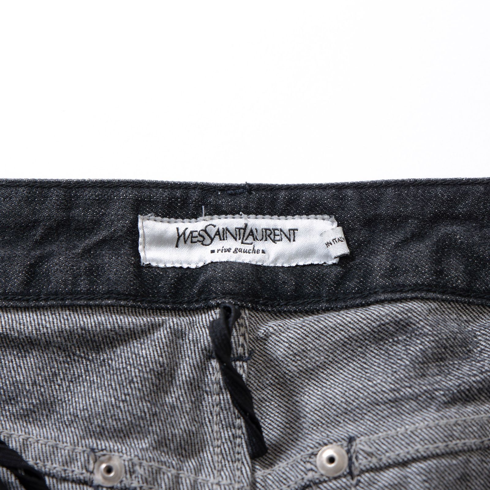 サンローラン Yves Saint Laurent rive gauche デニムパンツ ブーツ  