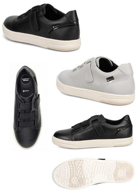 種類15：GRAY/24.5cm (マドラスウォーク)MWL1027 madras Walk レディス GORE-TEX レザーベルテッドカジュアルコートスニーカー トラベル ウォーキングなどさまざまなライフスタイルのシーンで雨の日も晴れの日もいつでも気軽に履