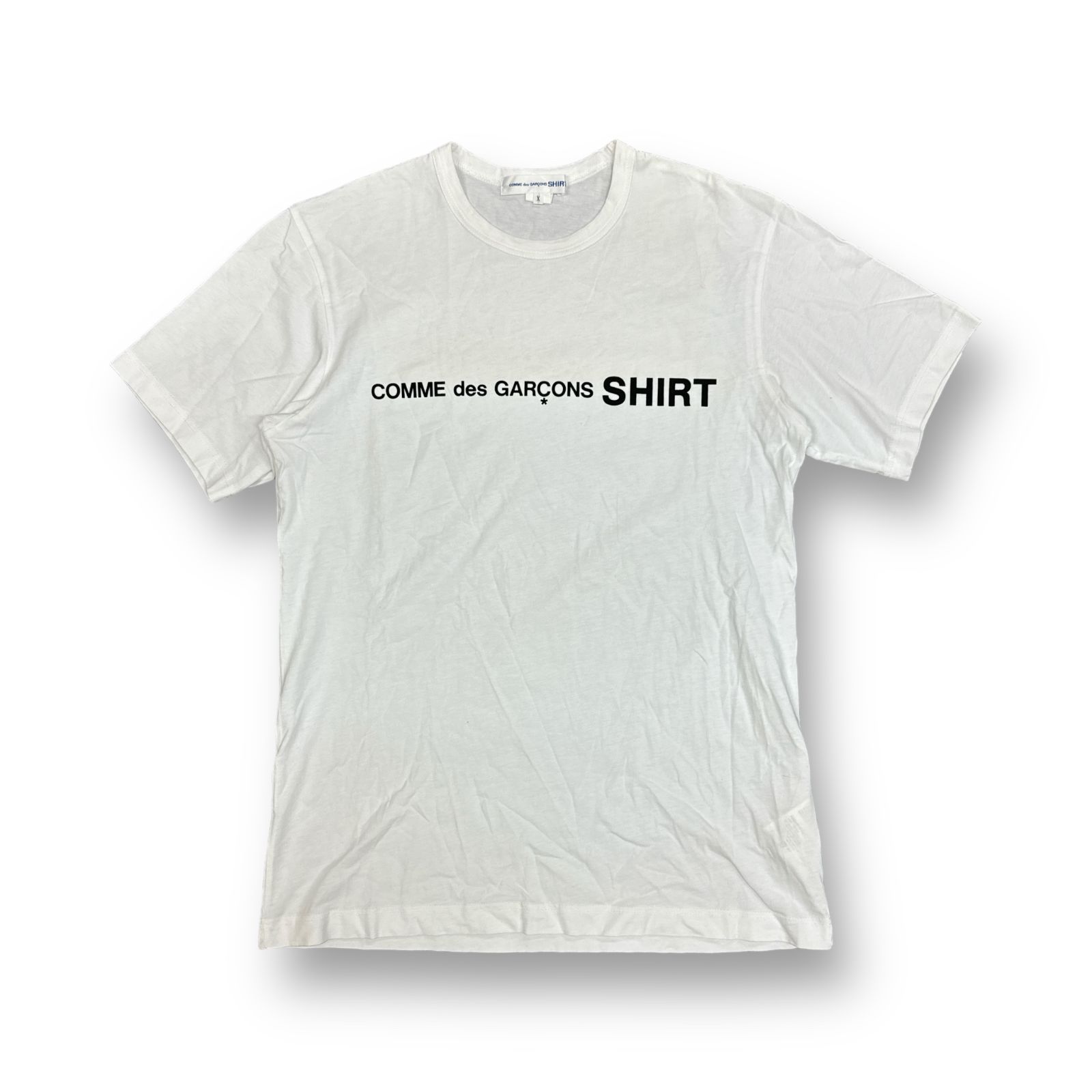 COMME des GARCONS SHIRT 20AW Logo S/S Tee ロゴTシャツ コムデギャルソンシャツ W28116 X  66993A4 - メルカリ