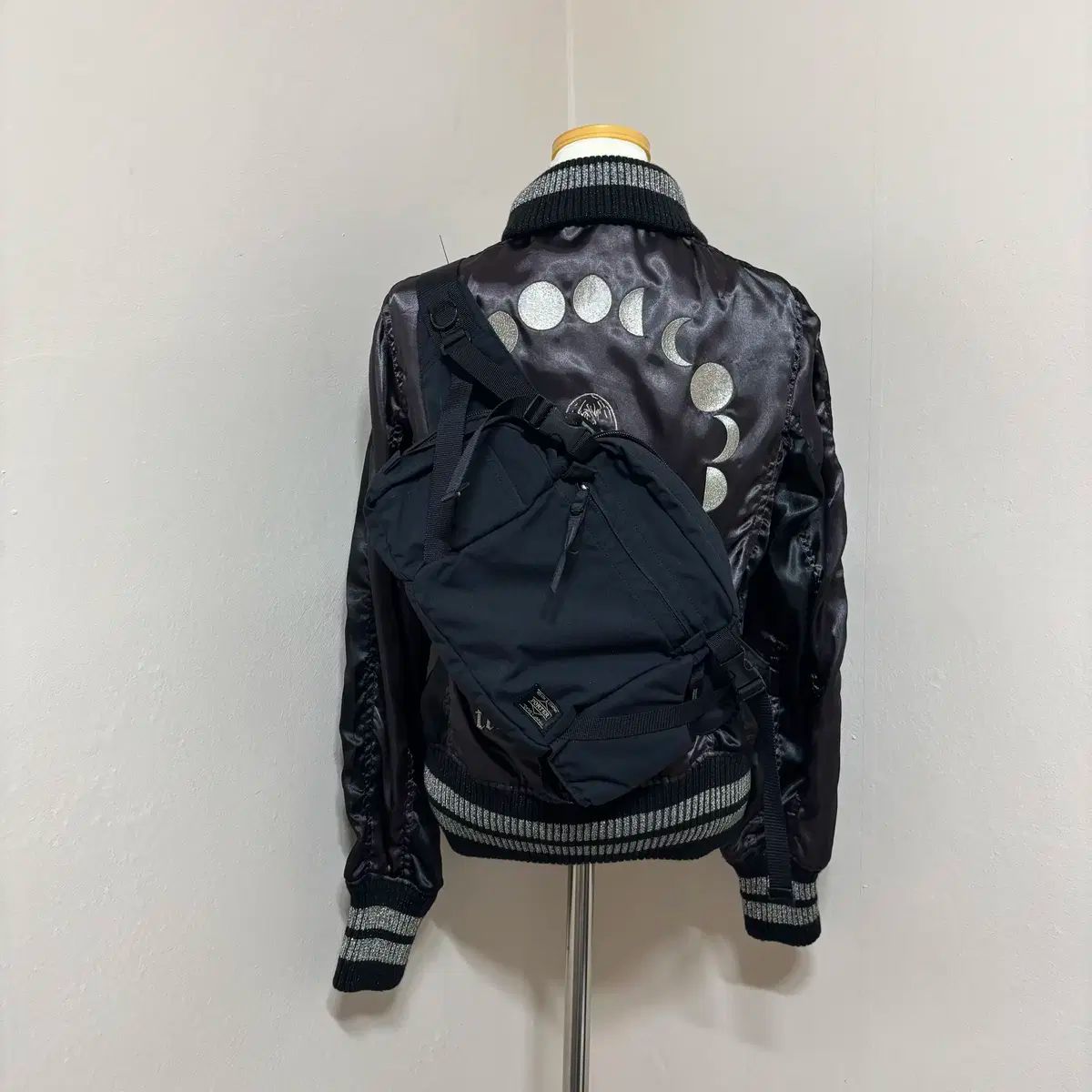 Porter ポーター ネイビー スリーポケット タクティカル ヒップサック