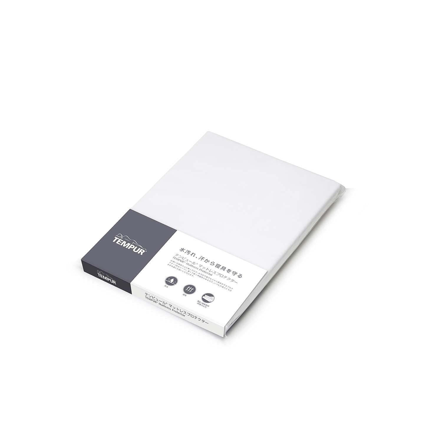 新着商品 ホワイト シングル 防水シーツ マットレスプロテクター テンピュール Tempur 73009225