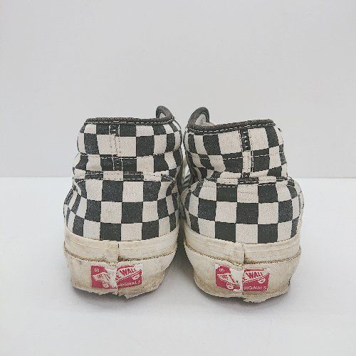 ◇ VANS ヴァンズ 721356 ハイカット ブロックチェック柄 スニーカー