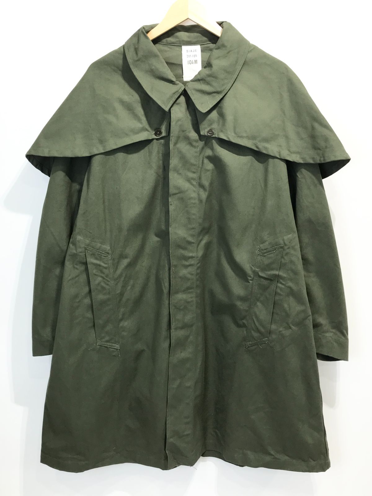 60s SIAJE frock coat フロックコート ミリタリーコート French