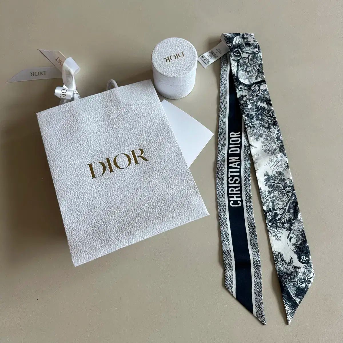 Dior ディオール ミッツァ スカーフ ネイビー