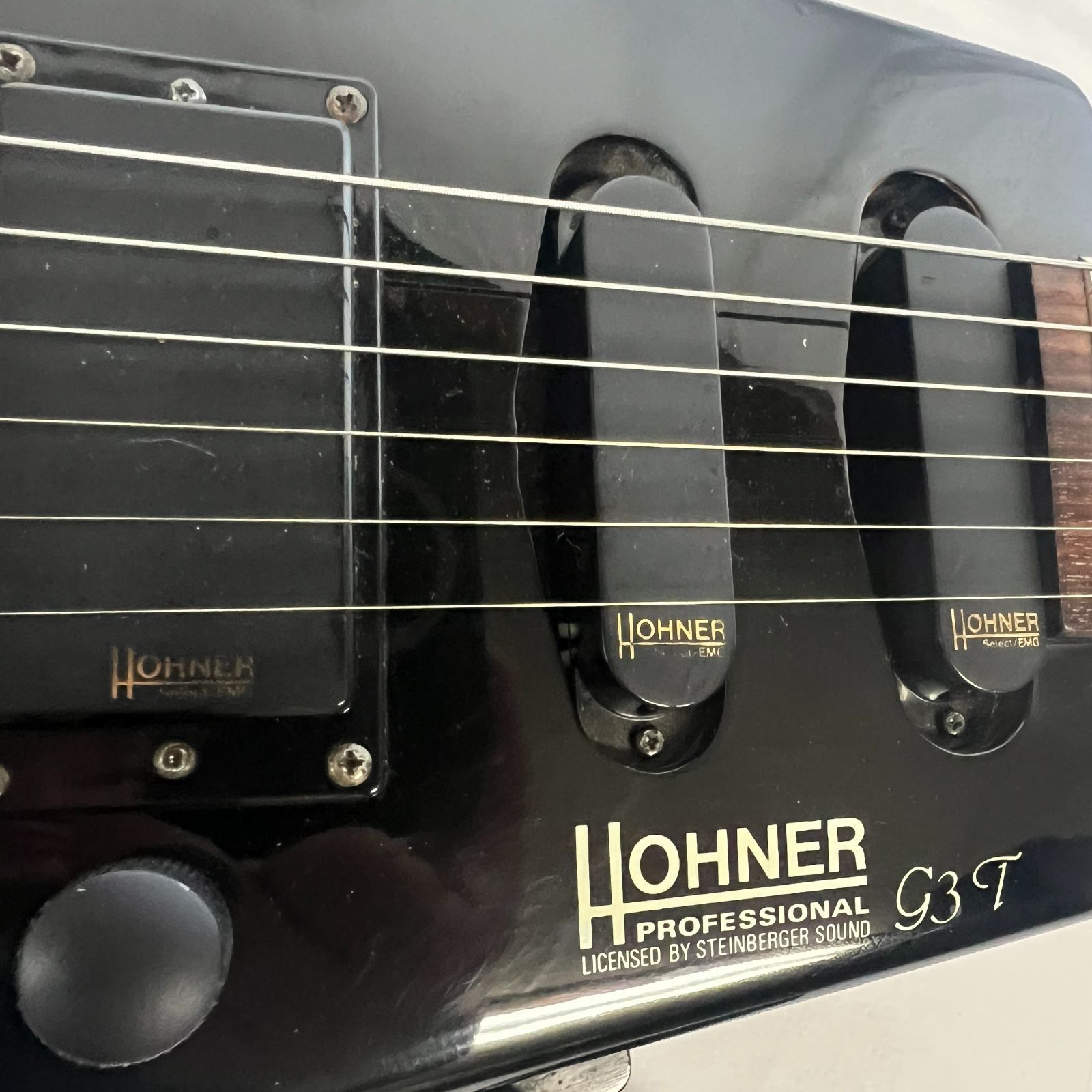 動作確認済】HOHNER G3T | ヘッドレスギター！アーム、純正