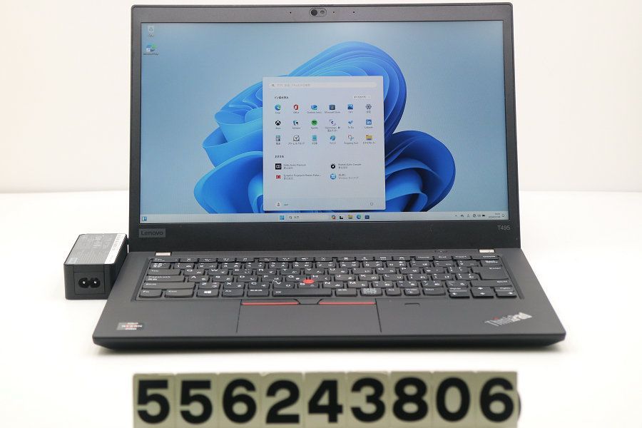 Lenovo ThinkPad T495 Ryzen 7 Pro 3700U 2.3GHz/32GB/512GB(SSD)/14W/FHD(1920x1080) タッチパネル/Win11 【556243806】