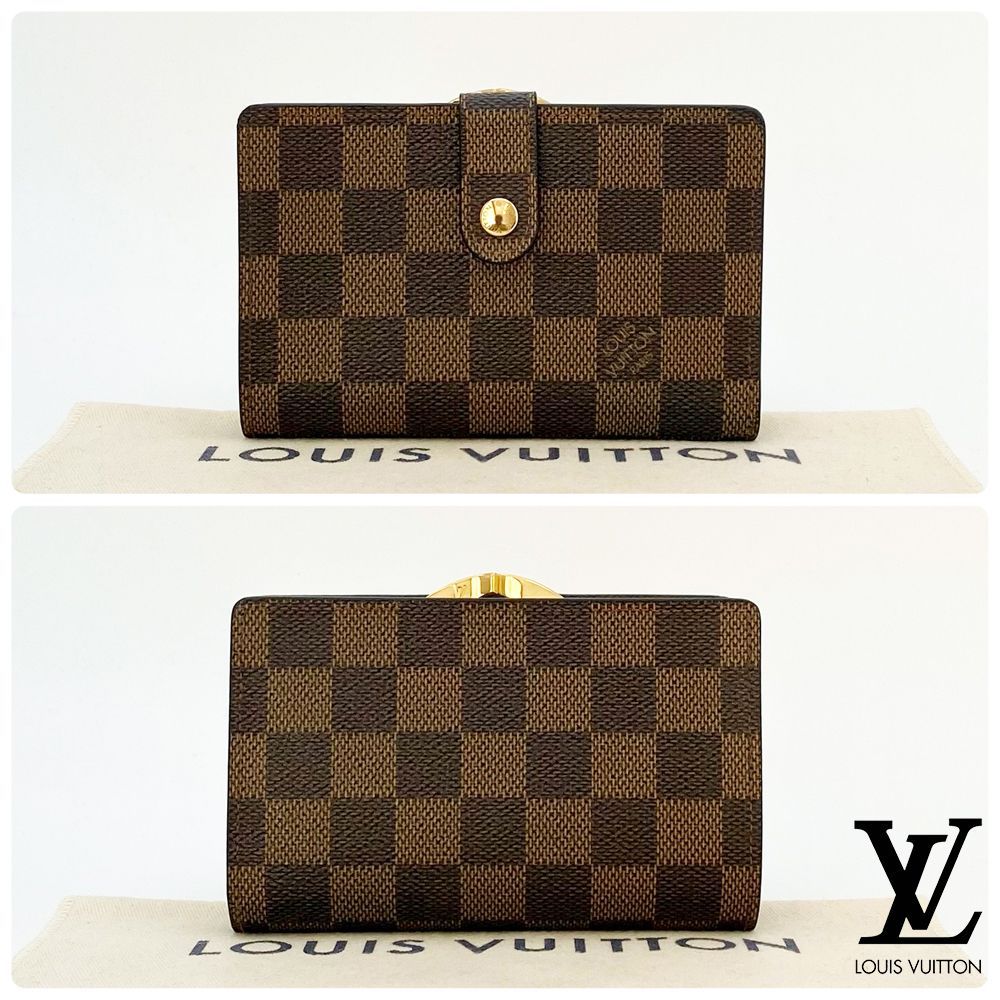 極美品】ルイヴィトン LOUIS VUITTON ダミエ エベヌ ポルトモネ  