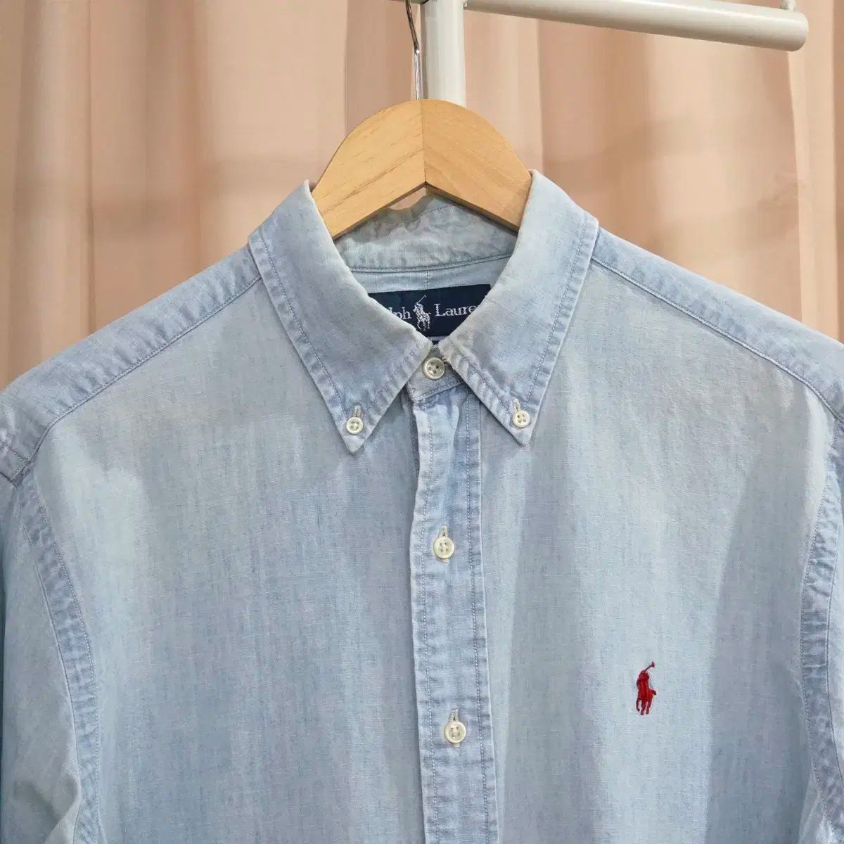 POLO RALPH LAUREN ポロラルフローレン シャンブレー ボタンダウン シャツ M