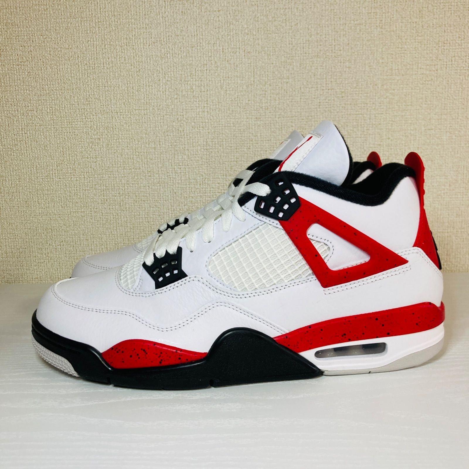 フォロー10%OFF】 Nike Air Jordan 4 Retro Red Cement - メルカリ
