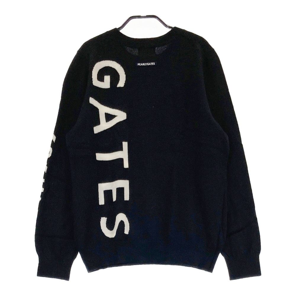 サイズ：1 PEARLY GATES パーリーゲイツ 2023年モデル ニットセーター チェック柄 ブラウン系 [240101439695] ゴルフウェア レディース ストスト サイズ：1 PEARLY GATES パーリーゲイツ 2023年モデル ニット