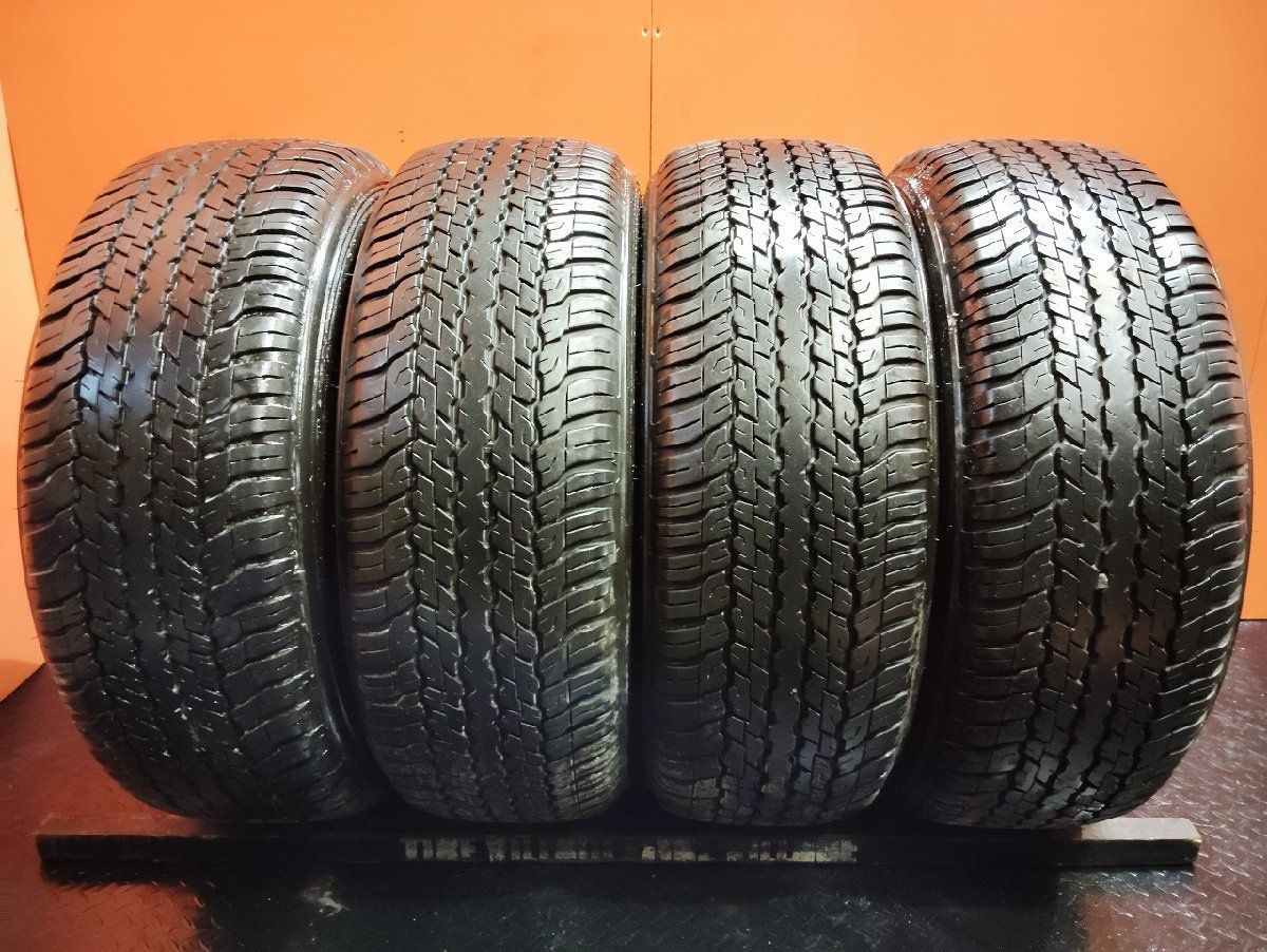 P391 265/60R18 ダンロップ 4本シワ有り ビード欠け有り