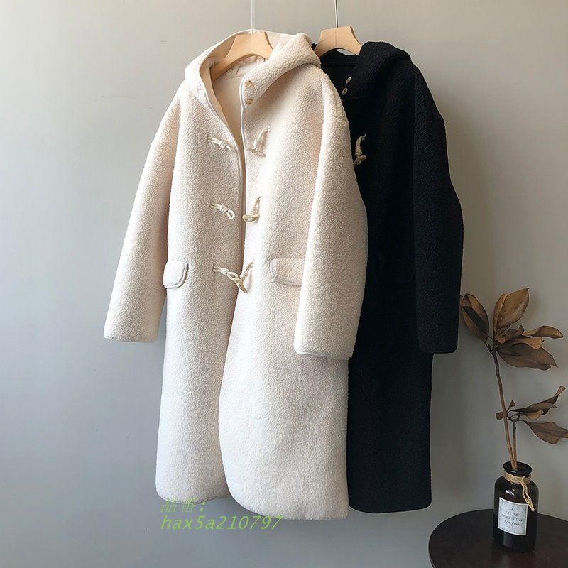 ボアコート フード付き