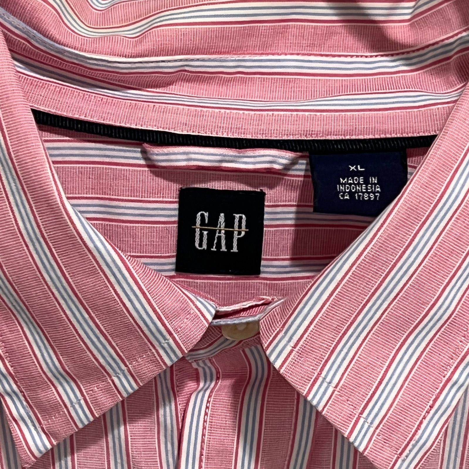 OLD GAP 半袖 チェックシャツ オールドギャップ old gap - メルカリ