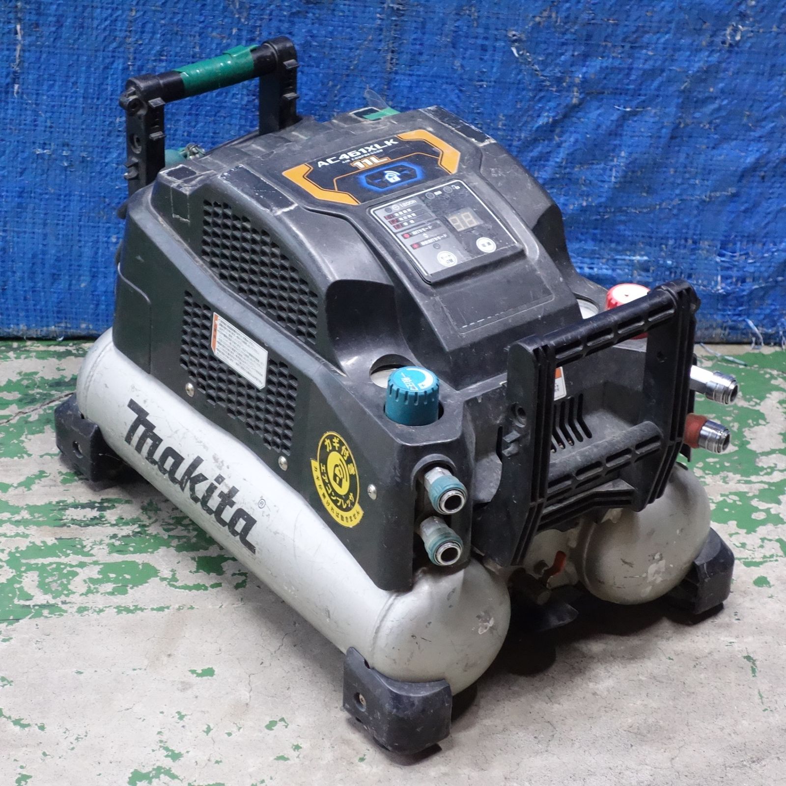 ジャンク品Makita AC461XL-K 高圧コンプレッサー 本体