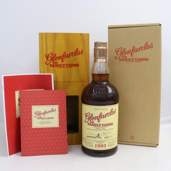 グレンファークラス　ファミリーカスク　1993 グレンファークラス 700ml 1993年 平成5年 シングルモルト