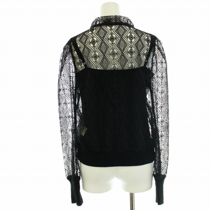 アメリヴィンテージ Ameri VINTAGE 21SS LACE POLO SHIRT レース