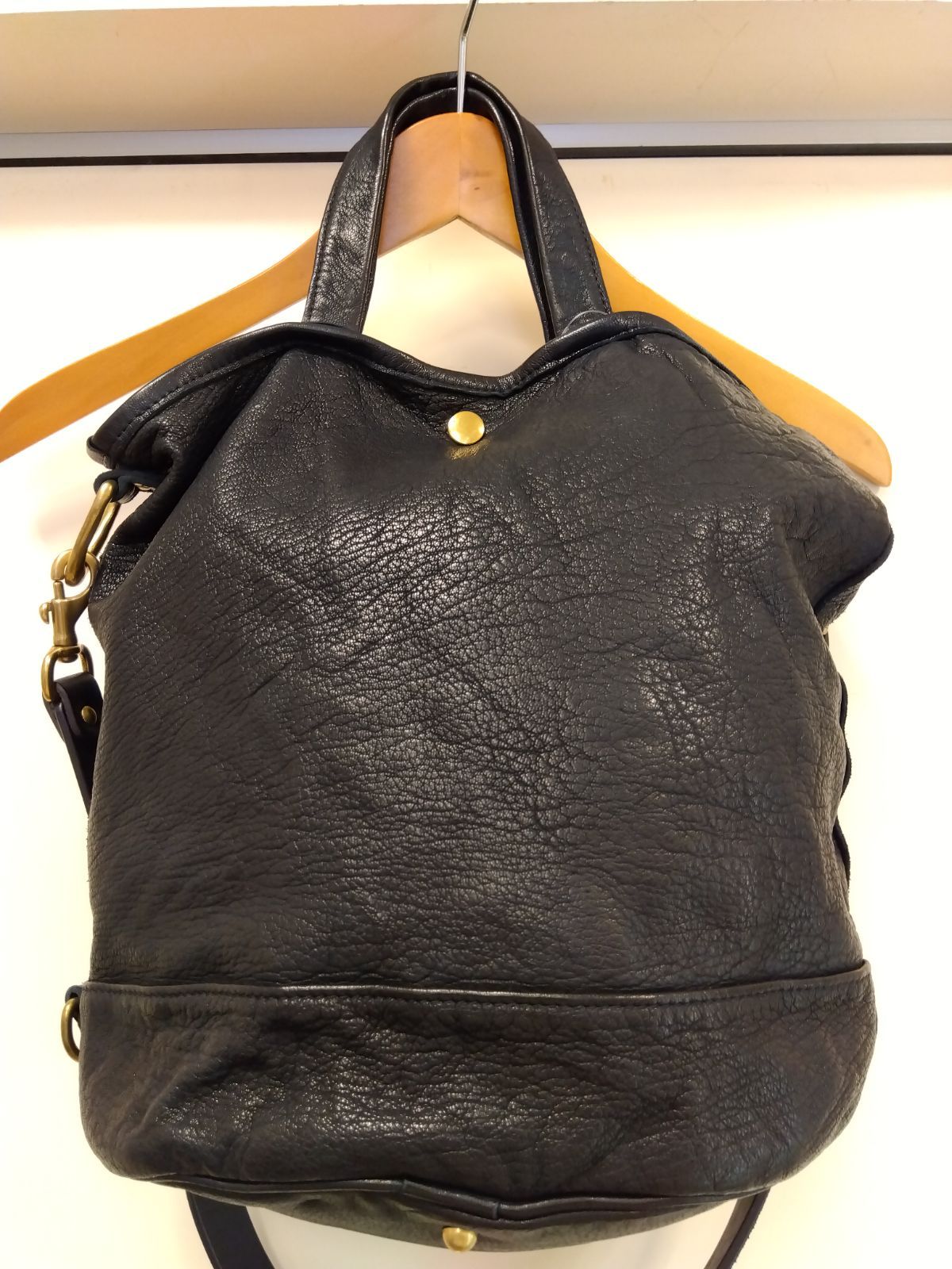 M7 パラスパレス PAL LAS PALCE レザーバッグ 藍染め ゴートレザー ３way