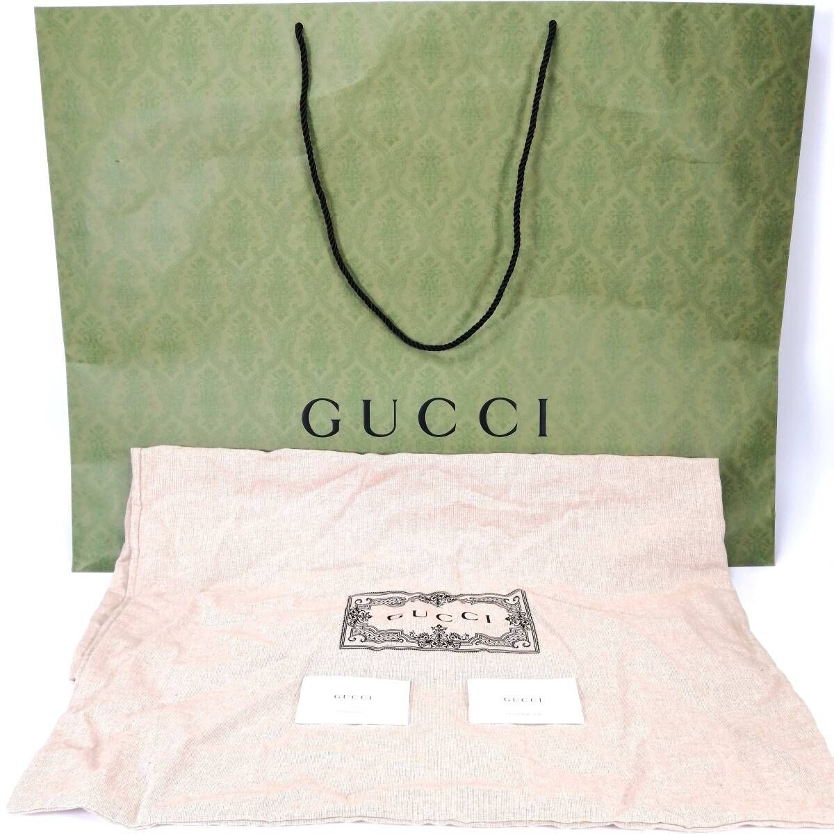 新品　GUCCI グッチ　ドローストリング レザー トートバッグ　ハンドバッグ グッチスーパーコピー ドローストリング バックパック GGスプリーム