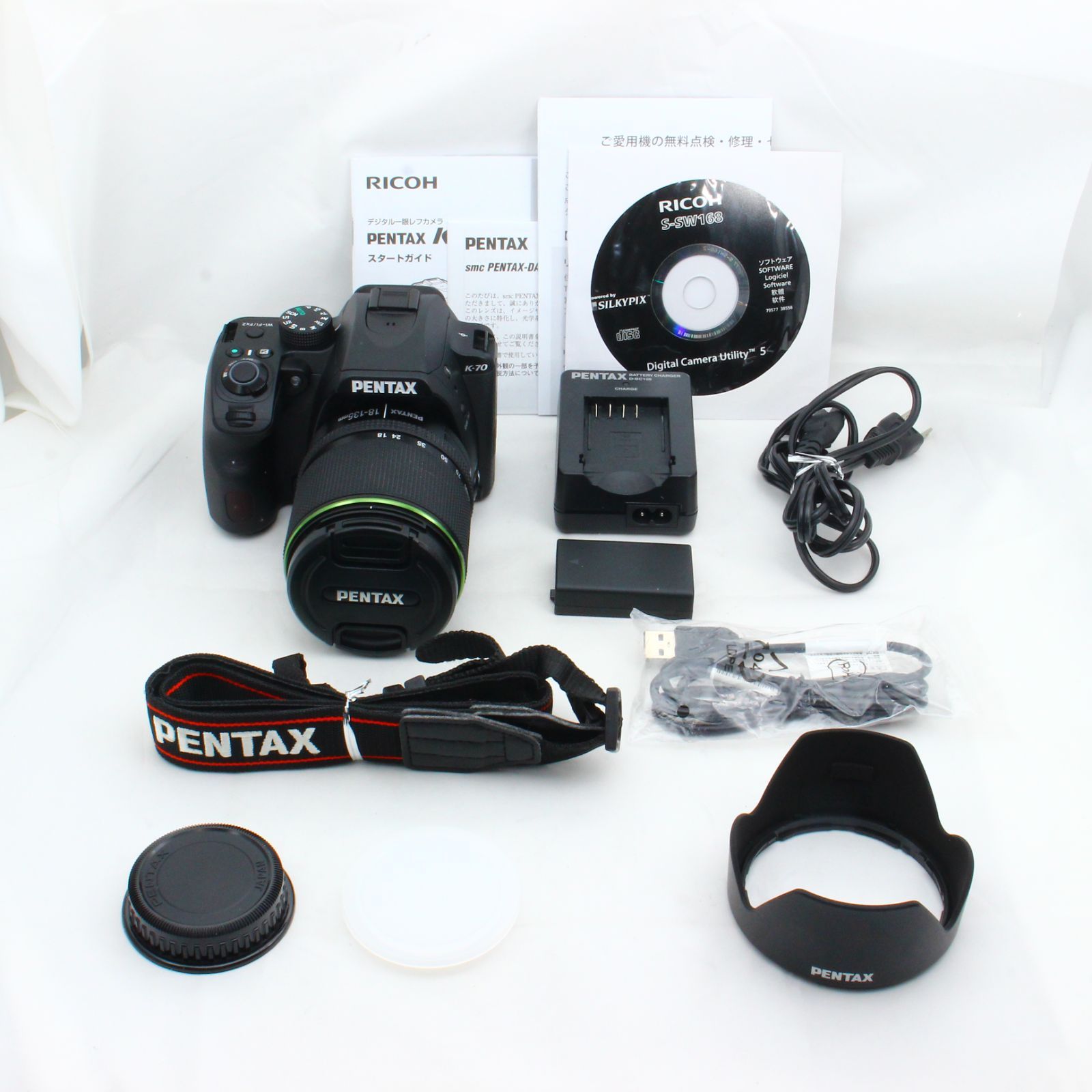 PENTAX K-70 18-135mmWRレンズキット ブラック - M&T Camera【中古保証