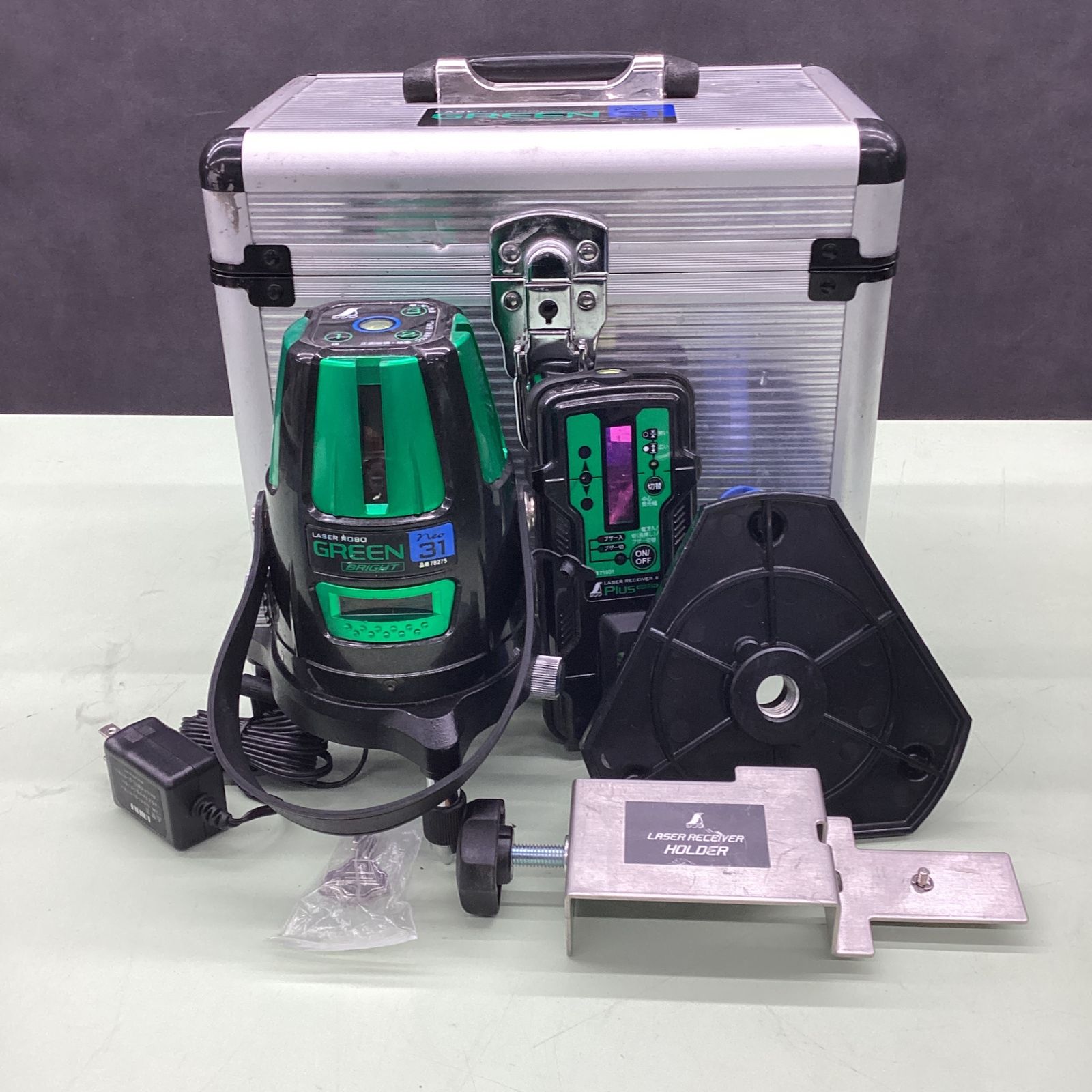 シンワ測定 グリーンレーザー墨出し器 Neo31 BRIGHT No.78275 レーザーロボ 縦 横 大矩 地墨 ネオ ブライト 越谷店