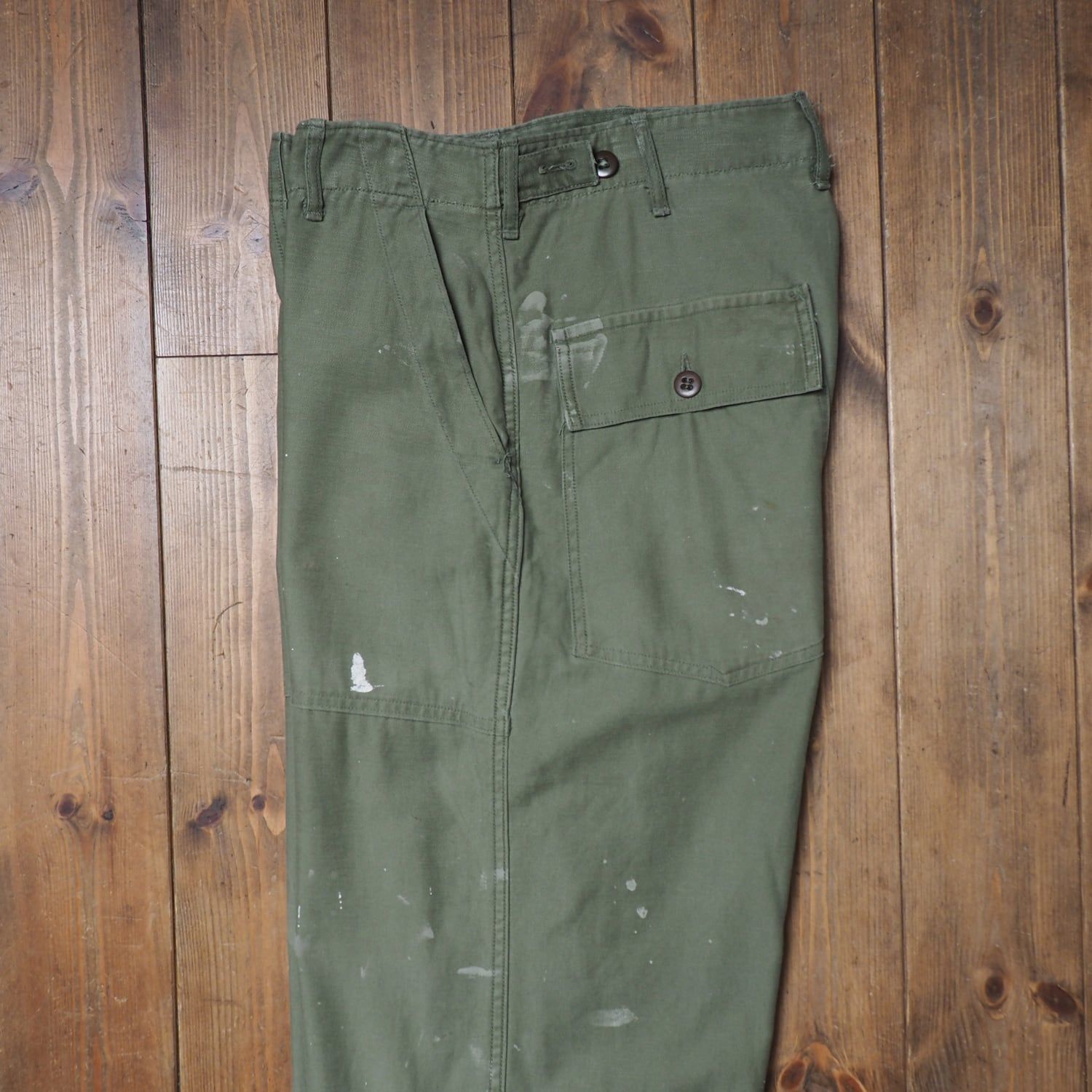60s アメリカ軍 usarmy ベイカー 初期 パンツ ファティーグ ダブル