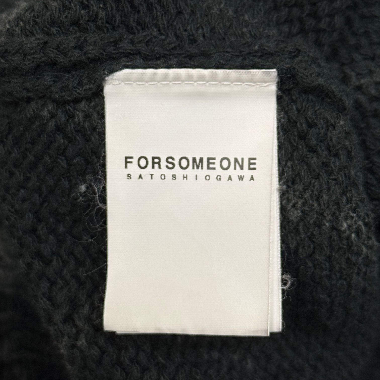 FORSOMEONE TIEDIE DAMAGED KNIT タイダイ ダメージ ニット セーター 
