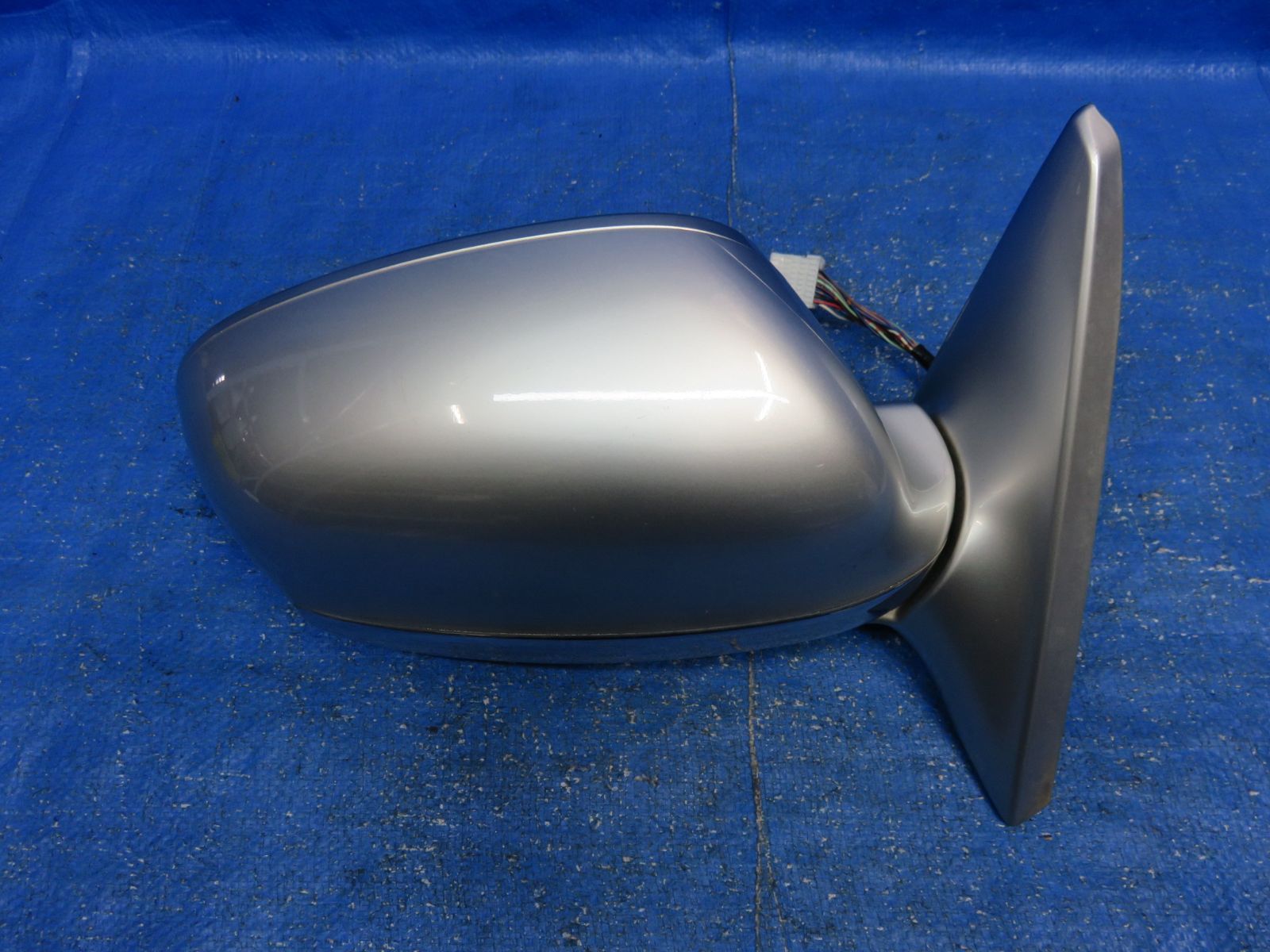 LA6830 レクサス SC430 UZZ40 後期 右 ドアミラー 運転席 サイドミラー 純正 1F1コスモシルバー 小傷