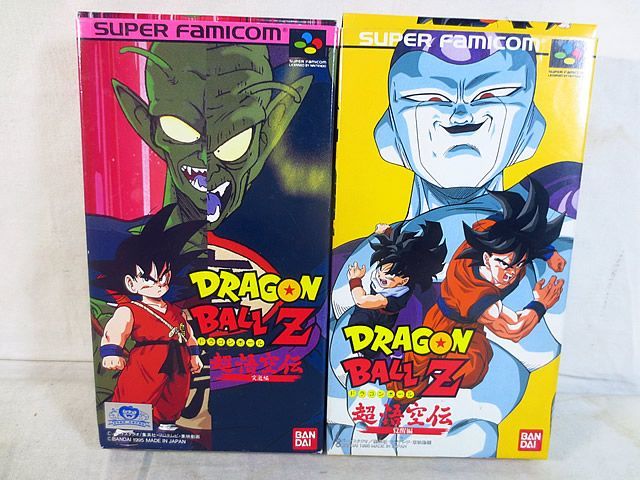 バンダイ スーパーファミコン SFC ドラゴンボールZ 超悟空伝 突激編 覚醒編 セット
