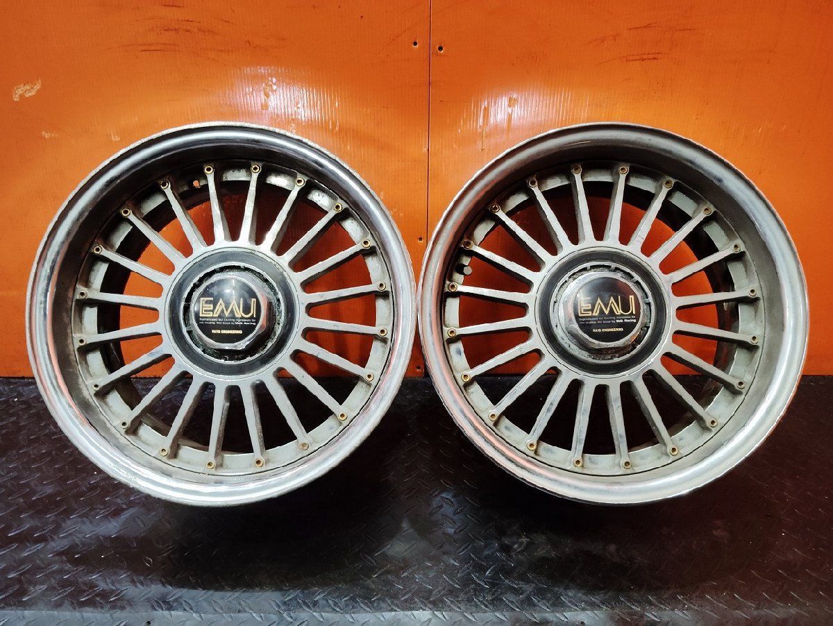 旧車ホイール】RAYS VR EMUI レイズ ボルクレーシング 社外