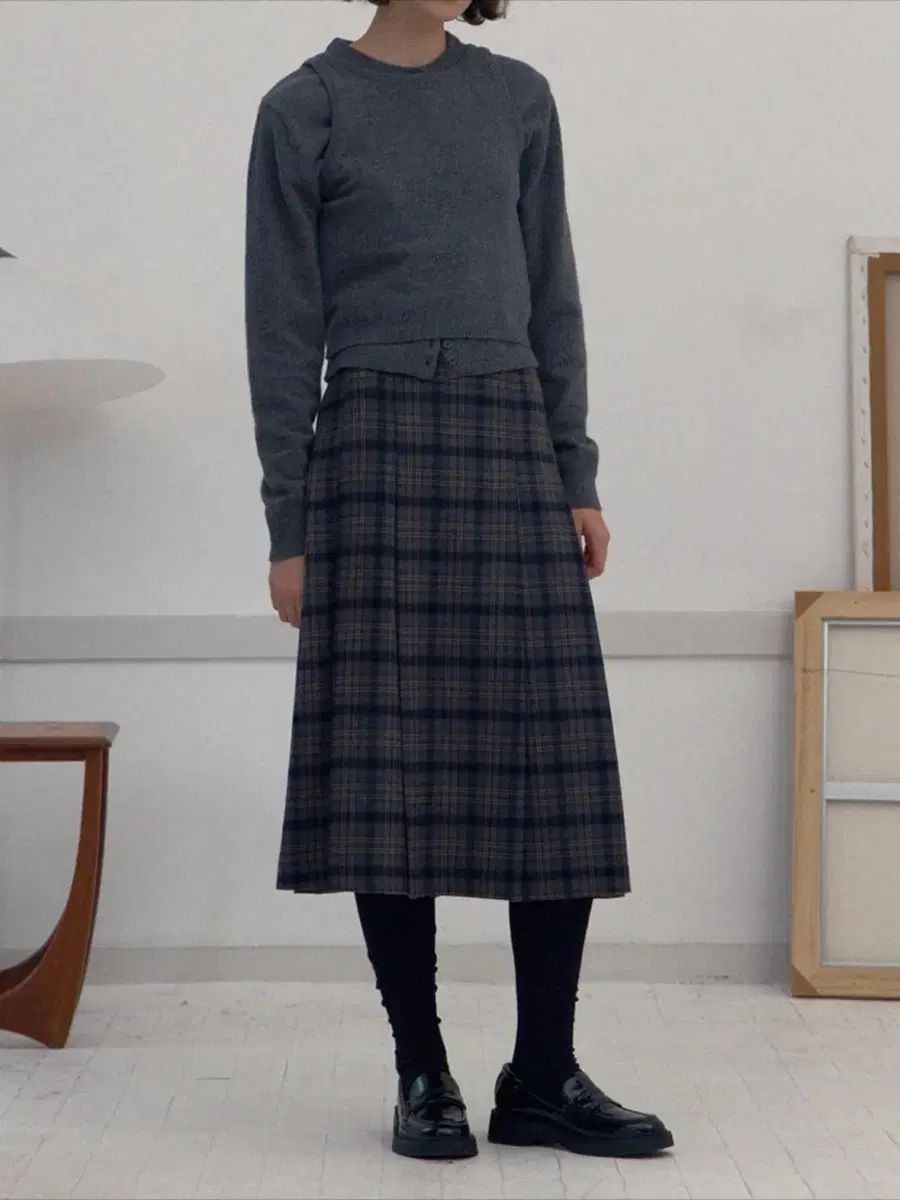 ブレンダ ブレンダン ソウル チェック スカート