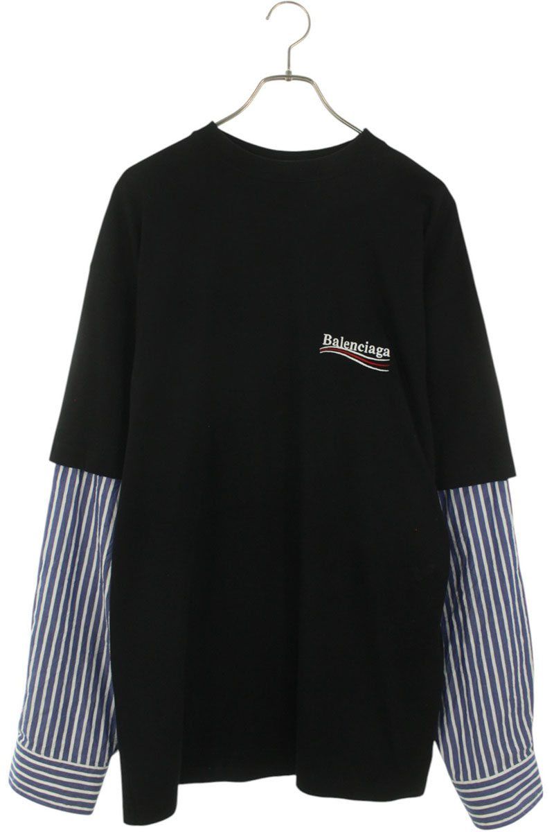 BALENCIAGA ウクライナ国旗 長袖カットソー org.jpg