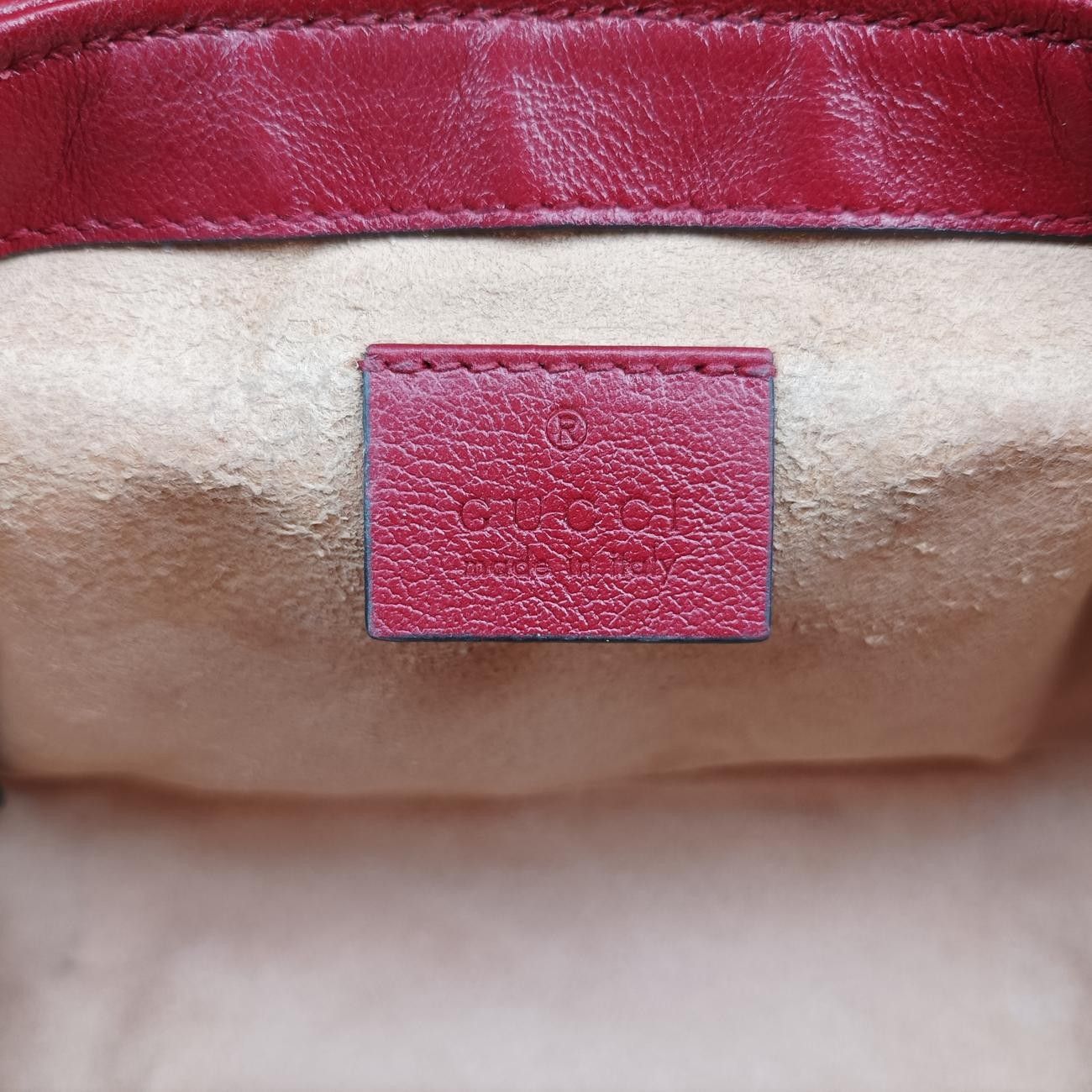 グッチGucciGGマーモントブラック×レッドレザー583571I029883244