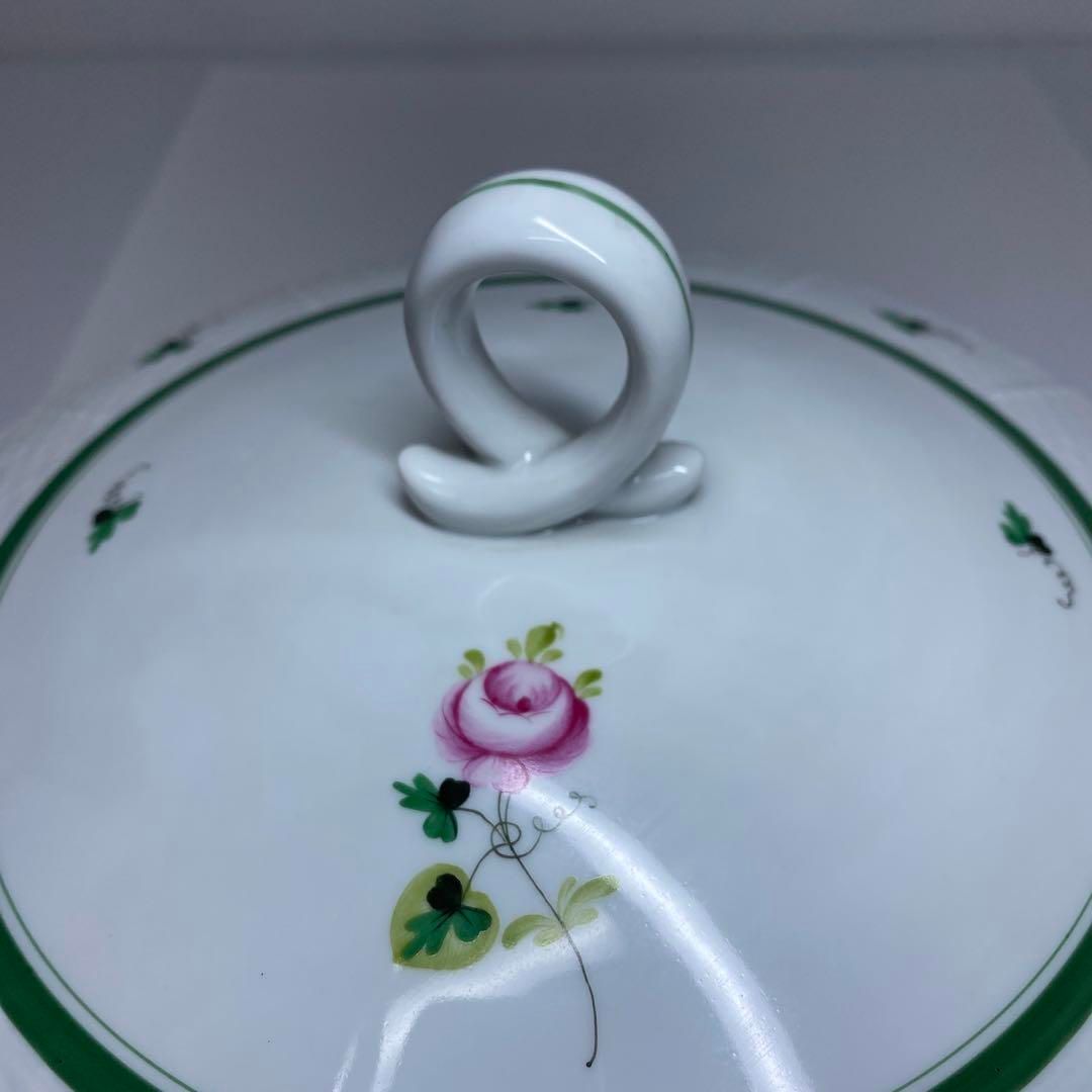 洋3 ヘレンド ウィーンのバラ チュリーン 東さ6-1216④