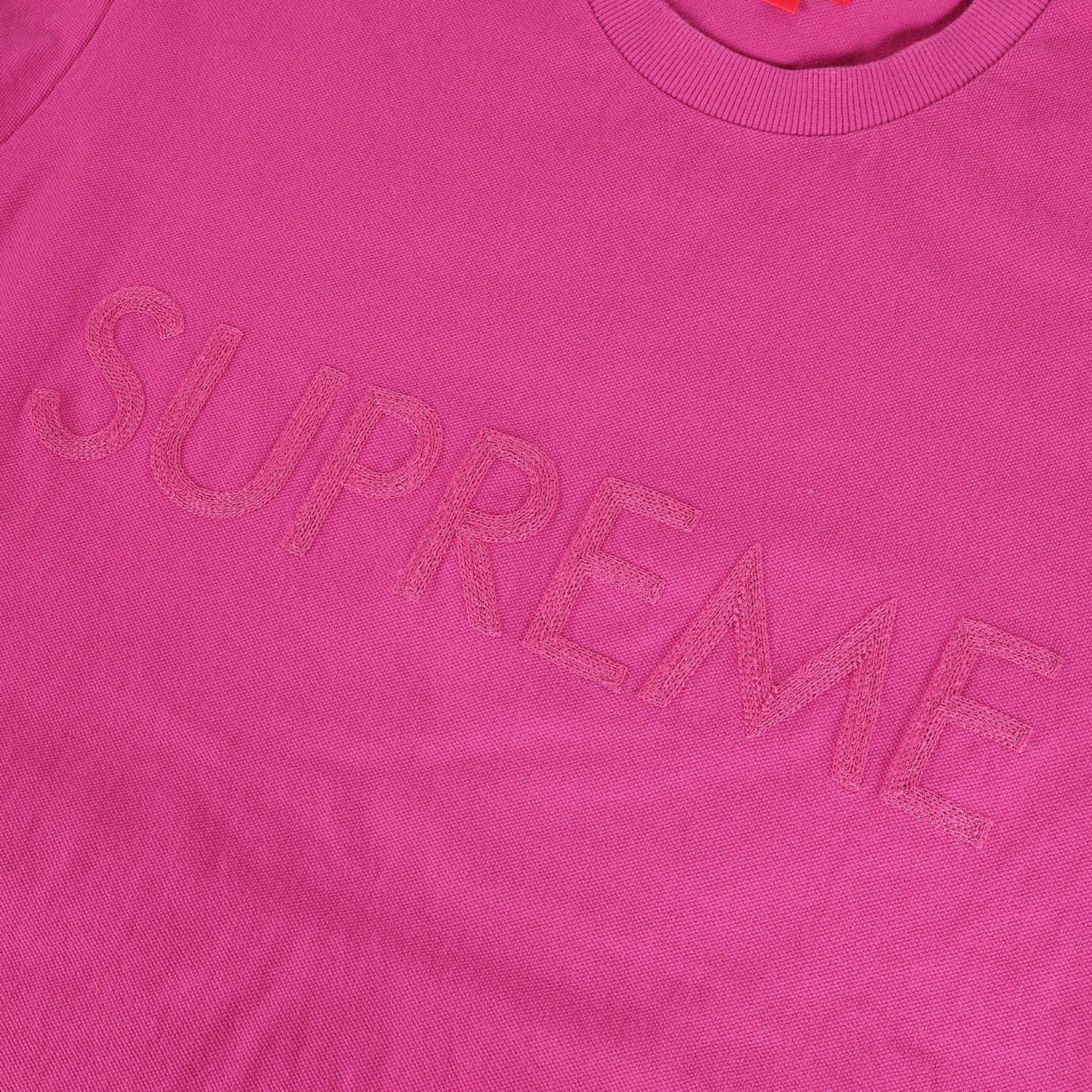 Supreme シュプリーム Tシャツ マジェンタ サイズ:L | ブランドロゴ 