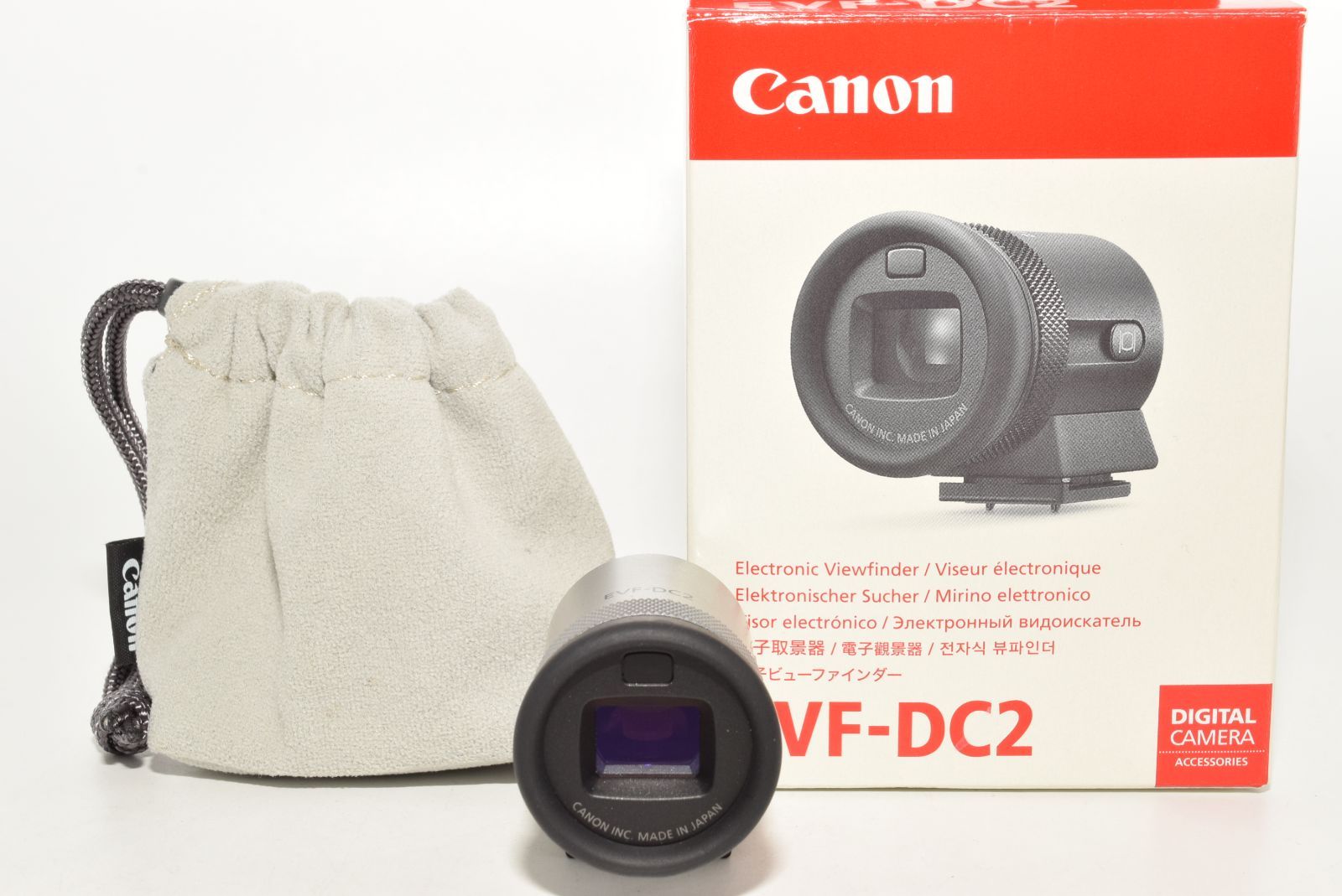 特上品 Canon キヤノン 電子ビューファインダー EVF-DC2SL シルバー