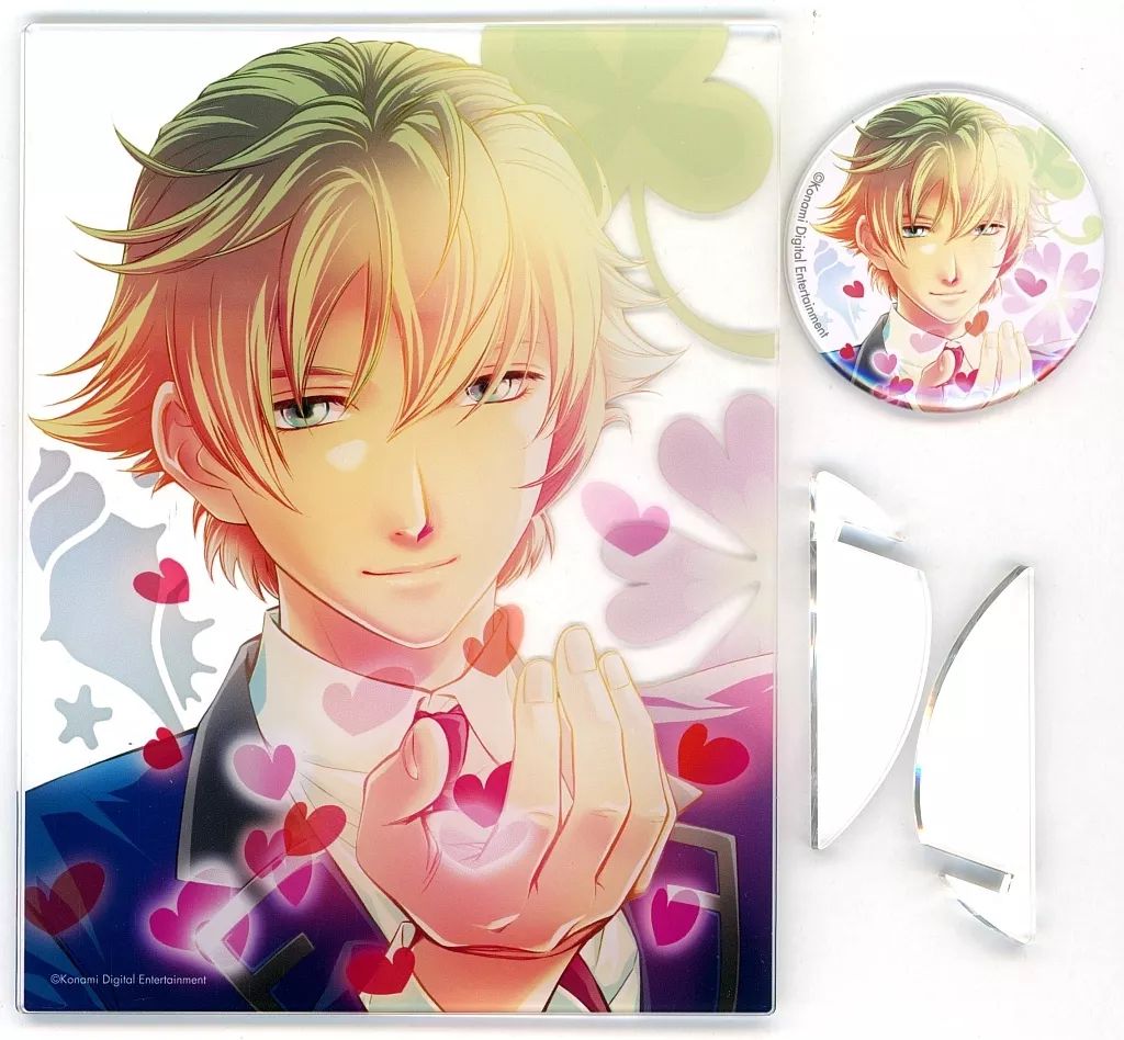 中古】グッズセット 葉月珪 アクリルパネル＆缶バッジ 「ときめき