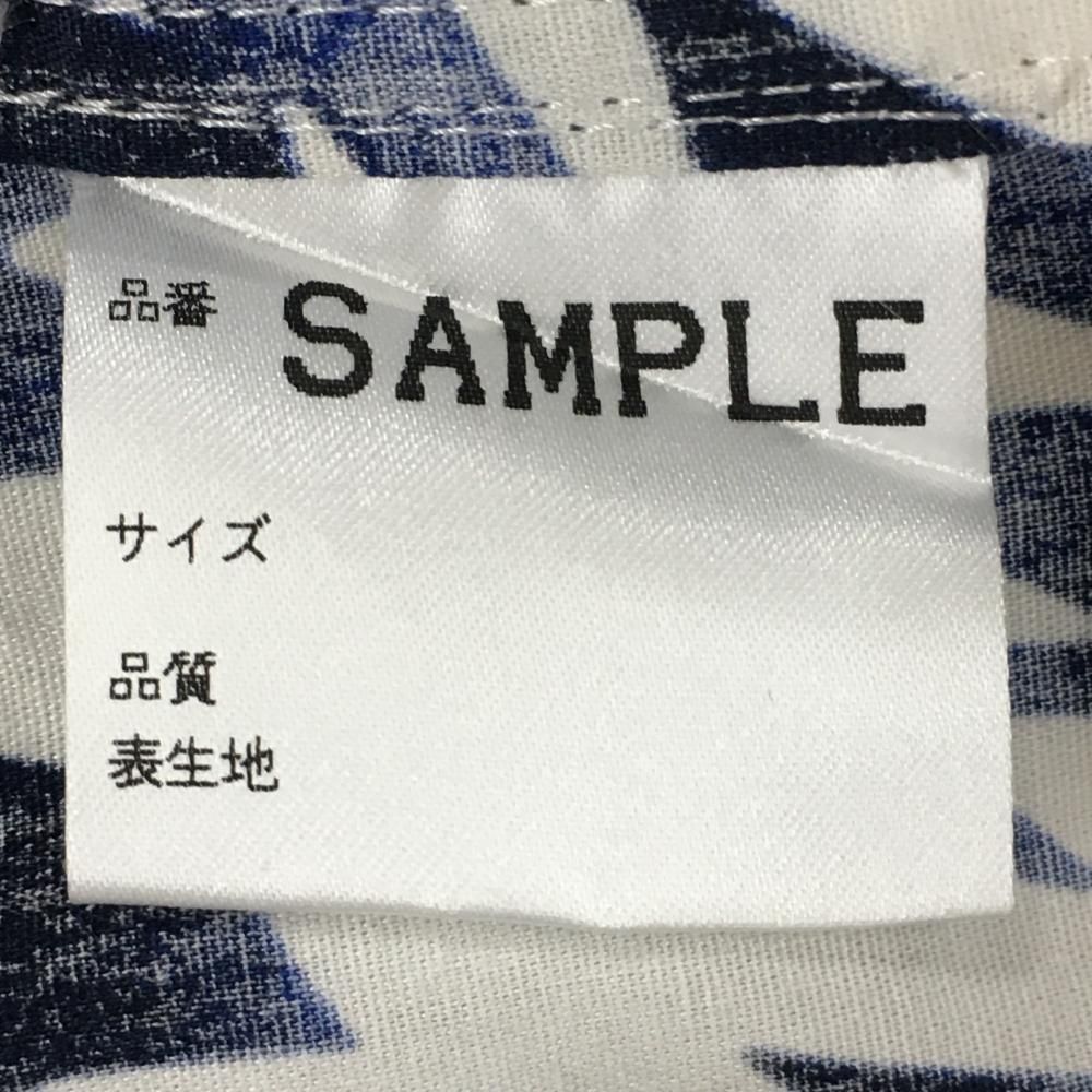☆特価☆【美品】パーリーゲイツ テーラードジャケット 白×ブルー 稲妻