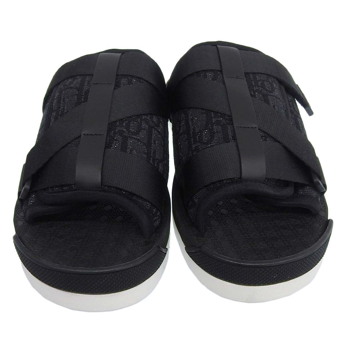 ディオール Dior Alpha サンダル メンズ ブラック Dior【中古